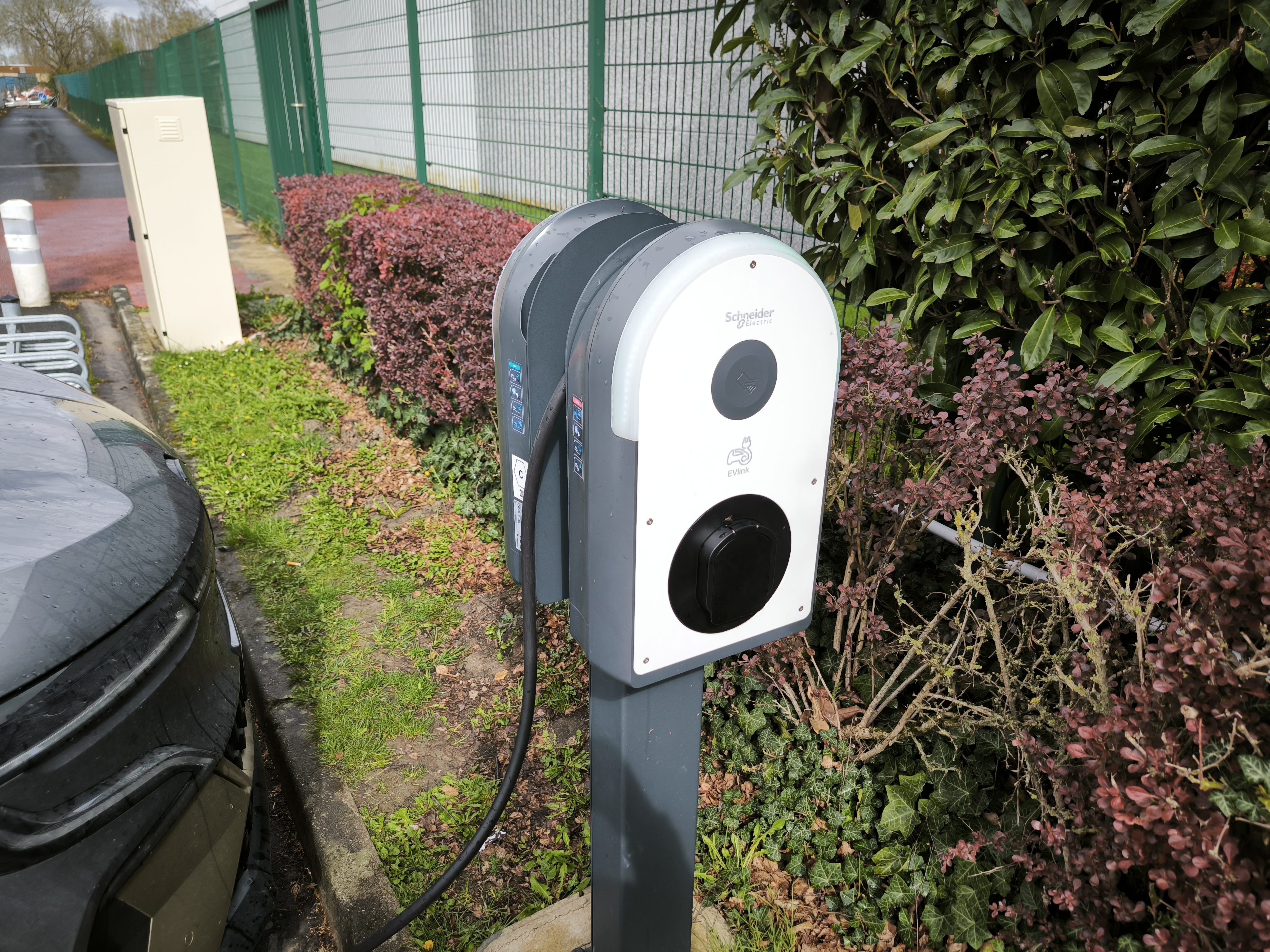 Contrôle d'une borne de recharge IRVE